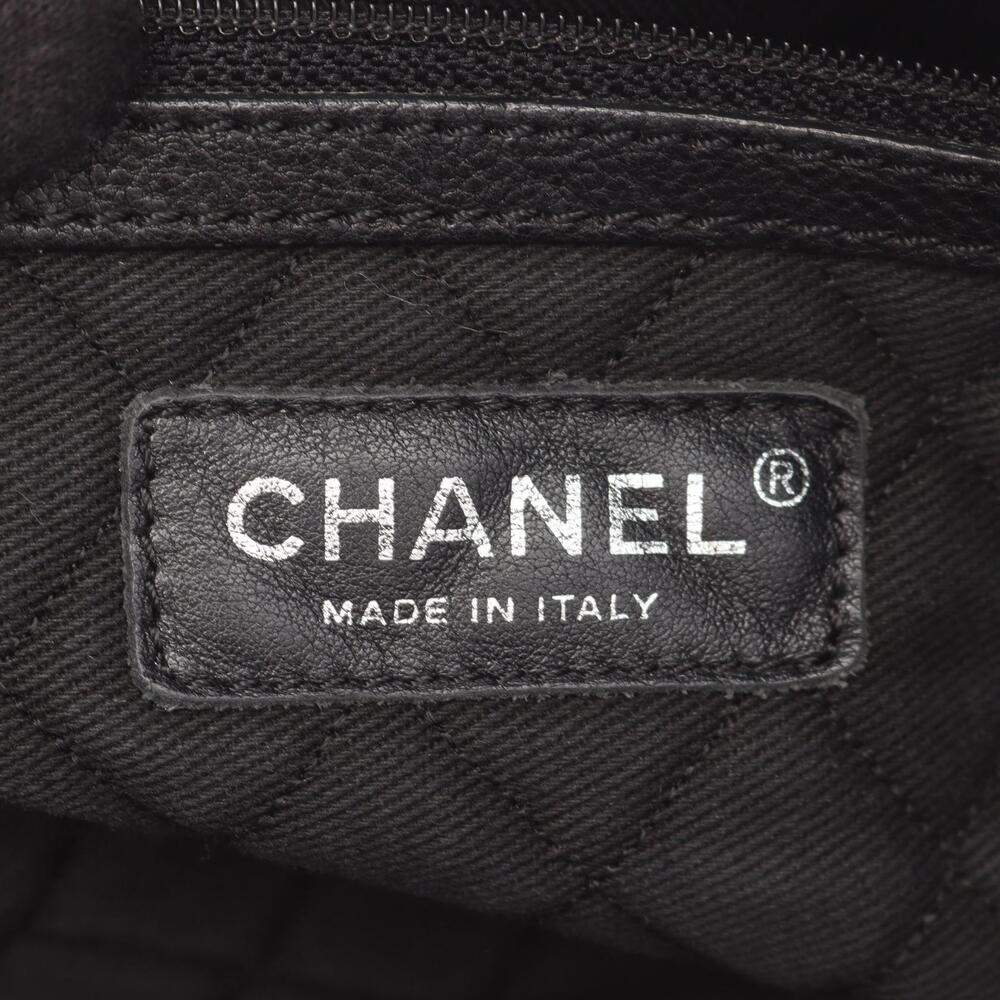 Chanel tote bag leather black - Picture 8 of 8